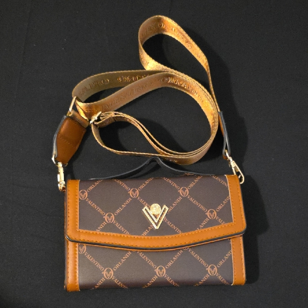 Valentino Orlandi Brown and Tan Women's Bag